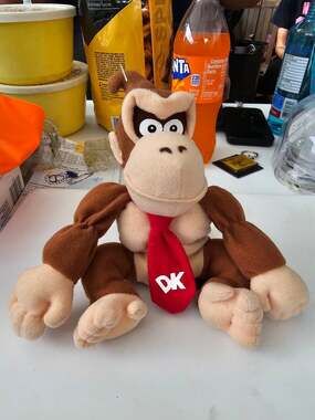 Donkey Kong Plush Nintendo 64 Beanbag Toy BD&A